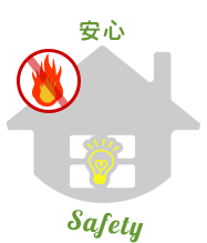 安心 / Safetyのイラスト